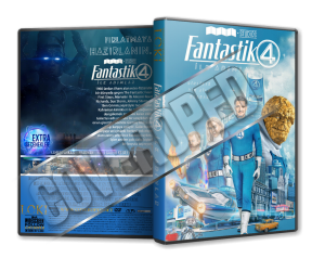 Fantastik Dörtlü İlk Adımlar - 2025 Türkçe Dvd Cover Tasarımı Fantastik Dörtlü İlk Adımlar - 2025 Türkçe Dvd Cover Tasarımı